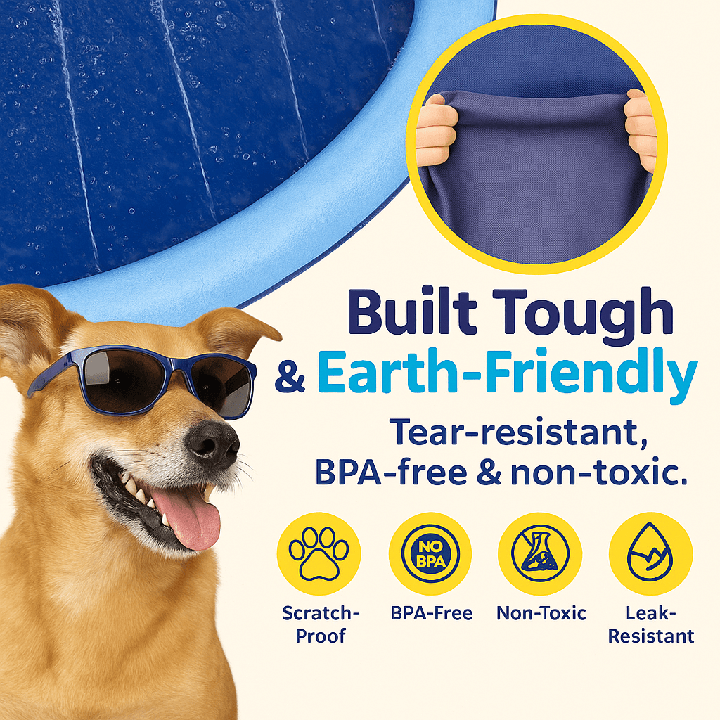 Poolpup™ – The Splash Pad Dogs Go Crazy For