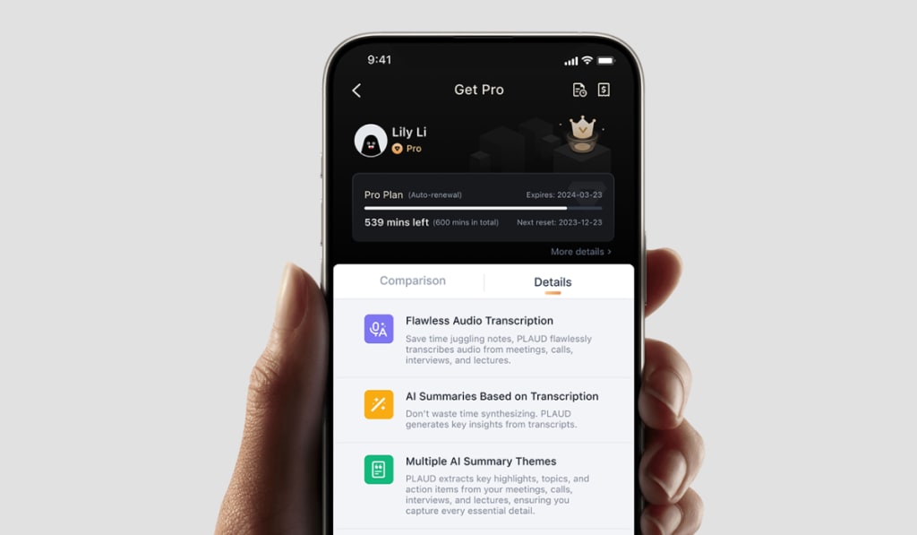NotedAI™ Voice Recorder